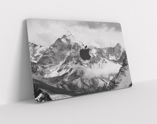 Snow mountain MacBook Pro Touch 16 Skin MacBook Pro 13 Cover MacBook Air Protective Vinyl skin Anti Scratch Laptop Top and Bottom Cover