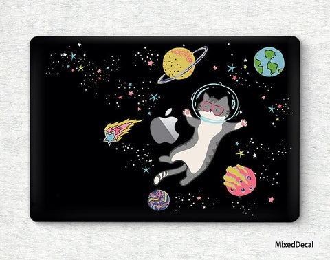 Cat MacBook Pro Touch 16 Skin MacBook Air Cover MacBook Retina 12 Protective Vinyl skin Anti Scratch Laptop Top and Bottom Cover