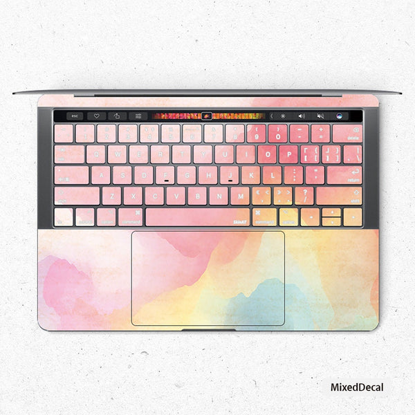 Pink Keyboard MacBook Pro Touch 16 Skin MacBook Pro 13 Cover MacBook Air Protective Vinyl skin Anti Scratch Laptop Cover