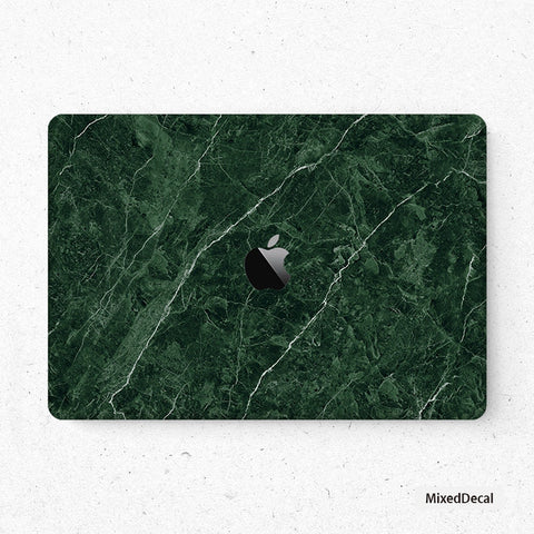 Dark Green MacBook Pro Touch 16 Skin MacBook Air Cover MacBook Retina 12 Protective Vinyl skin Anti Scratch Laptop Top and Bottom Cover