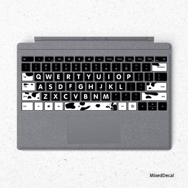 Cows Surface Laptop Surface Book Surface Pro 7 Surface Pro X Keyboard Vinyl Key’s Skin Microsoft Product Keyboard Key’s Kit