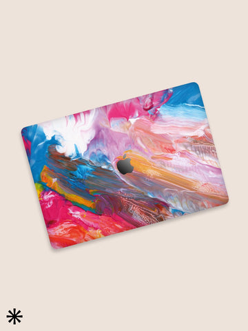 Brushstrokes Laptop Skin MacBook Pro Sticker MacBook Vinyl Cover MacBook Pro 16 MacBook Pro 15 Decal MacBook Pro 14 skin