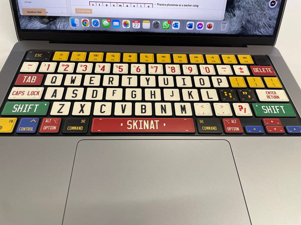 Car Brand keyboard Stickers Laptop keyboard Cover MacBook keyboard Decal Air Skin kits MacBook Pro 15 Skin Decal MacBook touch bar 2017