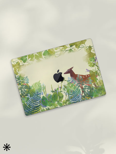 Peaceful MacBook Pro Touch Skin MacBook Air Cover MacBook Retina Protective Vinyl skin Anti Scratch Laptop Top and Bottom Cover