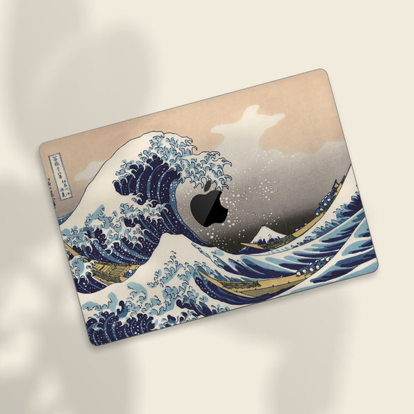 The Great Wave off Kanagaw Laptop Stickers MacBook Pro Decal Mac Air sticker Laptop Pro Retina kits Skin MacBook Pro Air Skin MacBook Pro 15