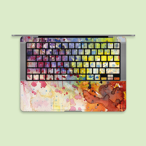 Color dyeing macbook air 13 Stickers Decal keyboard Skin Sticker MacBook 15 Laptop Skin MacBook Pro Decal Mac Air 11" Skin Keyboard Sticker