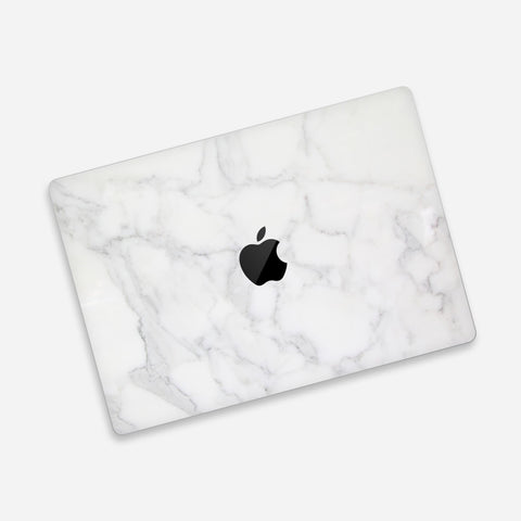 White Marble MacBook Pro Touch 16 Skin MacBook Pro 13 Cover MacBook Air Protective Vinyl skin Anti Scratch Laptop Top and Bottom Cover