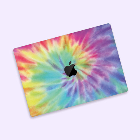 Tie DyeLaptop Skin MacBook Pro Sticker Apple Mac Air Decal Retina Touch Bar Cover MacBook Pro 16 Skin MacBook Pro 15 MacBook Air 13 rainbow