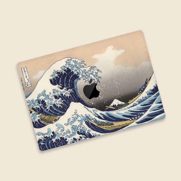 The Great Wave off Kanagaw Laptop Stickers MacBook Pro Decal Mac Air sticker Laptop Pro Retina kits Skin MacBook Pro Air Skin MacBook Pro 15